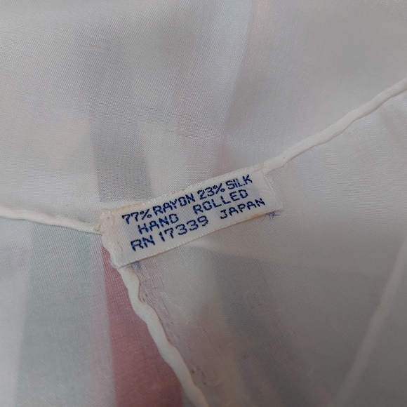 Vintage Scarf United Nations 1960s - Picture 15 of 15